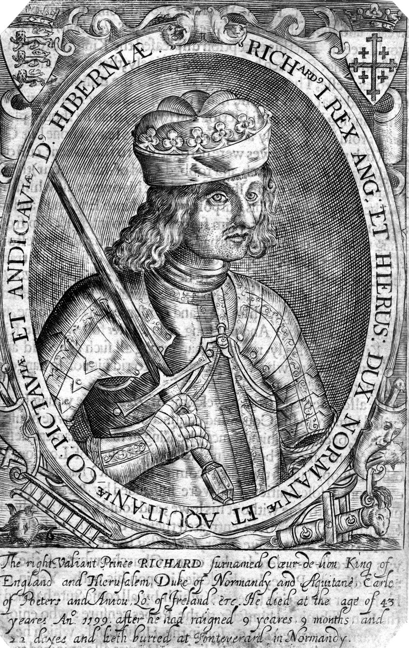 I. Richard, İngiltere Kralı by Unbekannt