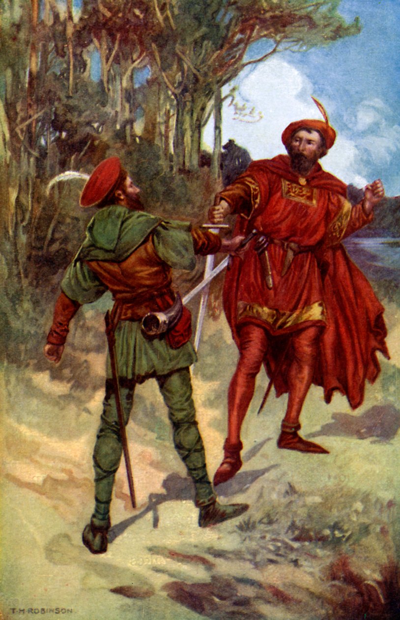 Richard I ve Robin Hood, 1925 by Unbekannt
