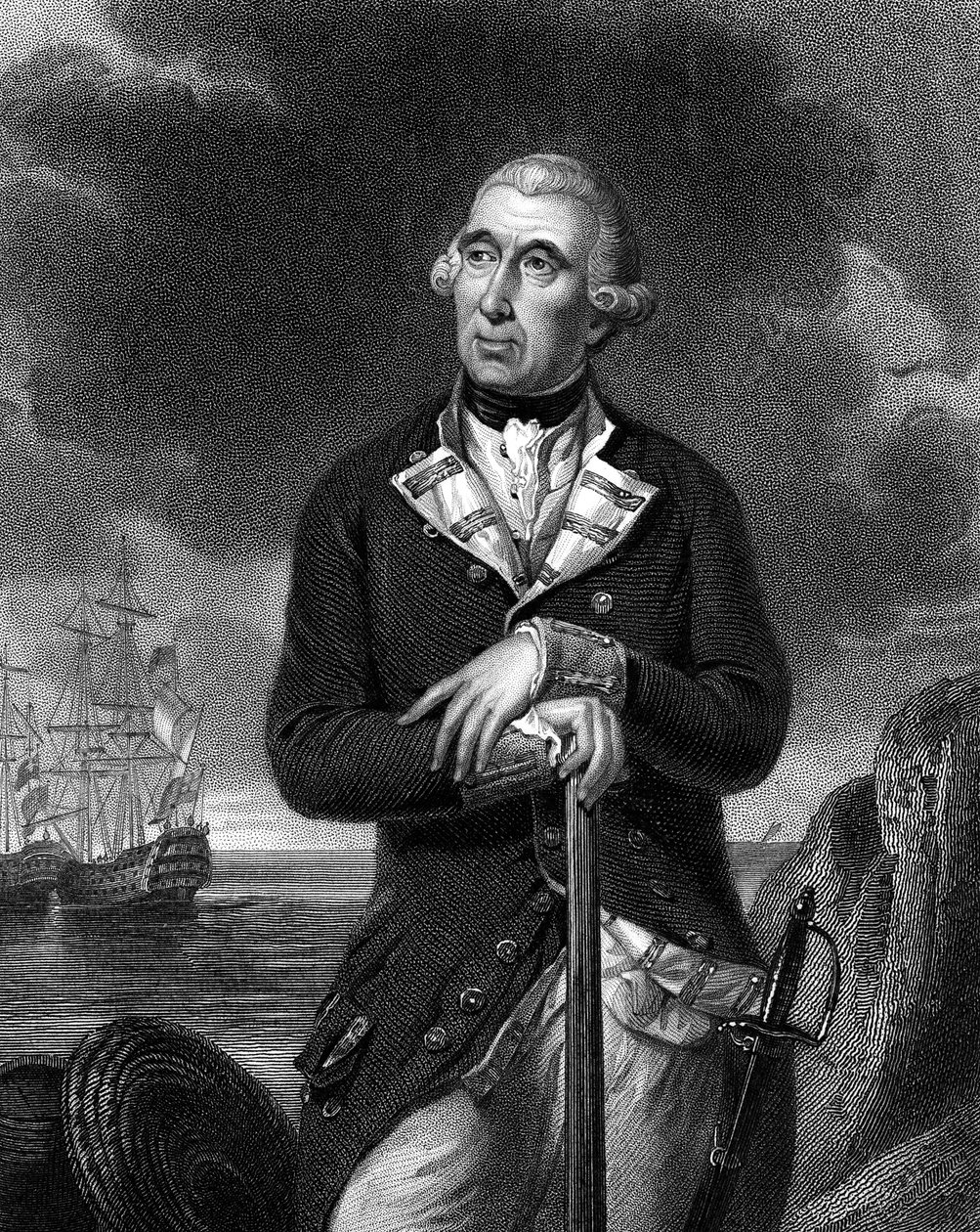 Richard Kempenfelt 1718-1782, İsveç asıllı İngiliz deniz subayı by Unbekannt