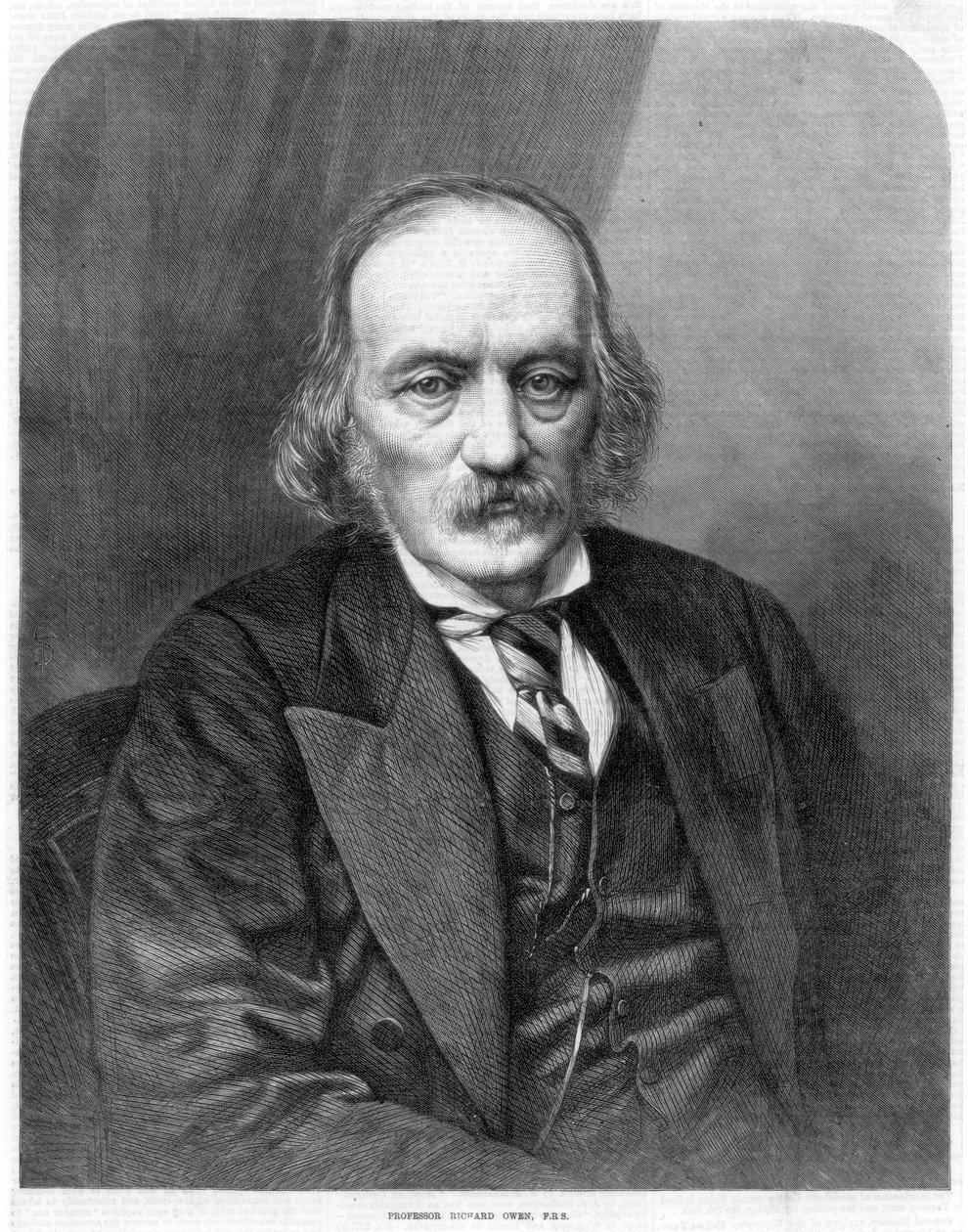 Richard Owen, İngiliz anatomist ve paleontolog, 1872 by Unbekannt