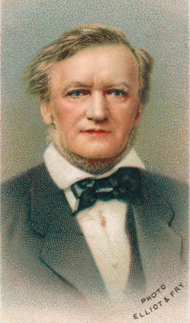 Richard Wagner 1813-1883, Alman besteci, orkestra şefi ve deneme yazarı, 1911 by Unbekannt