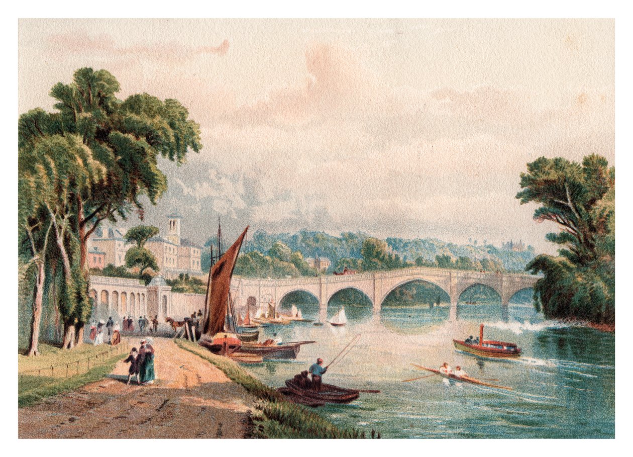 Richmond Köprüsü, 1880 by Unbekannt