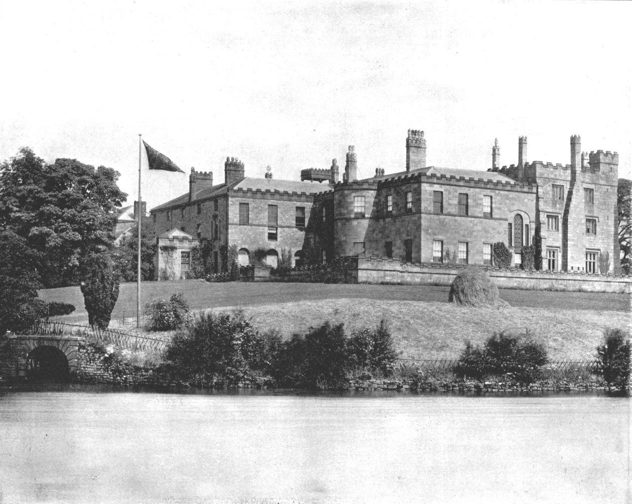 Ripley Kalesi, Yorkshire, 1894. by Unbekannt