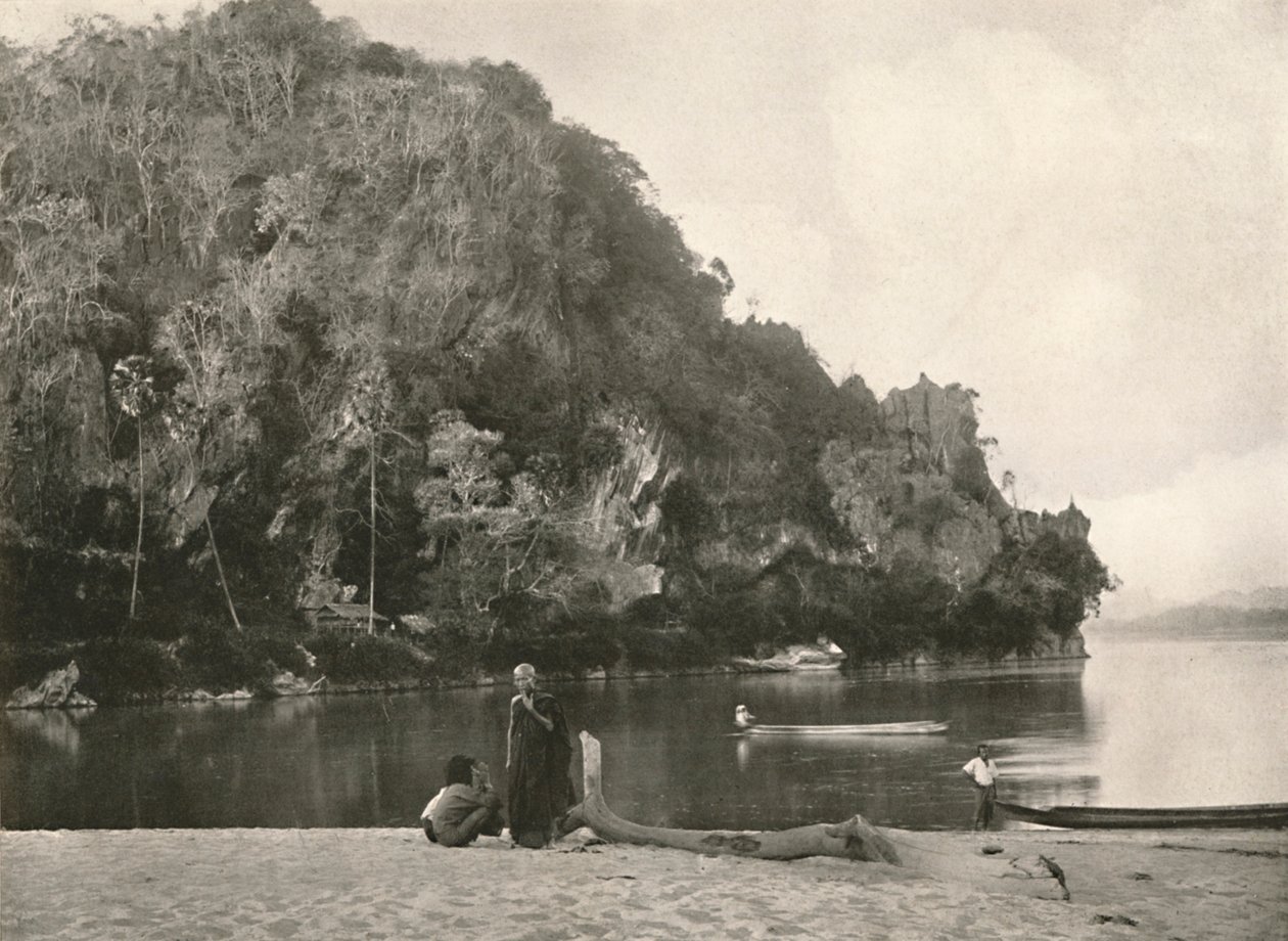 Nehir Sahnesi - İkinci Kirletme, Bhamo yakınlarında, 1900. by Unbekannt