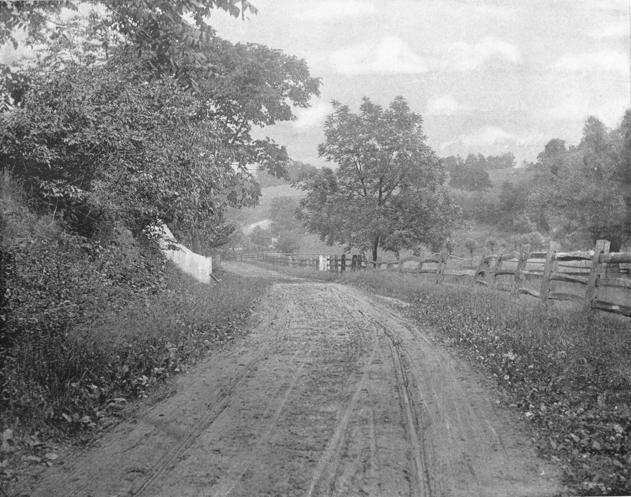 Yol Yanında Brandywine, Pennsylvania, ABD, c1900. by Unbekannt
