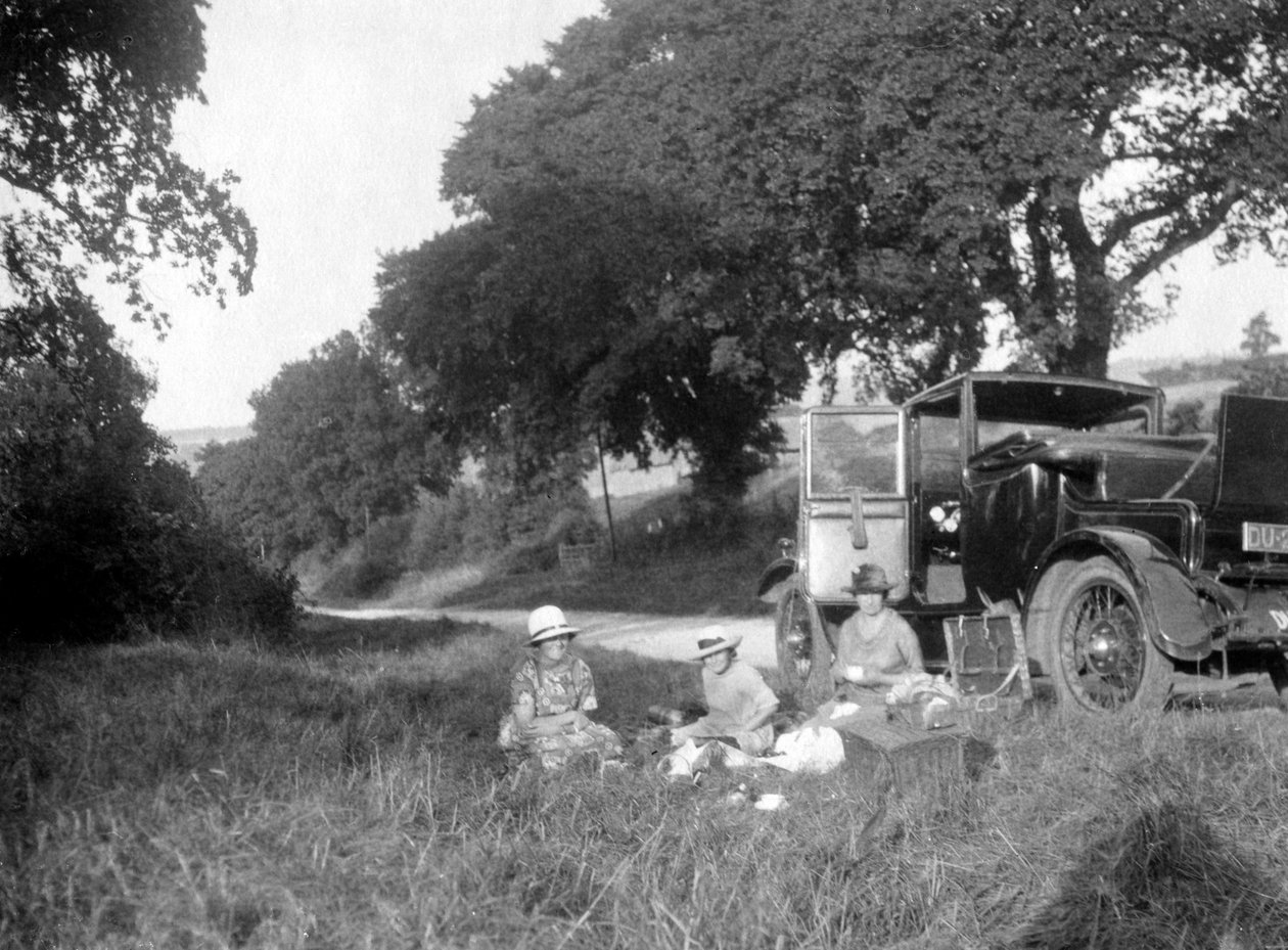 Yol kenarında piknik, c1920s-c1930s by Unbekannt