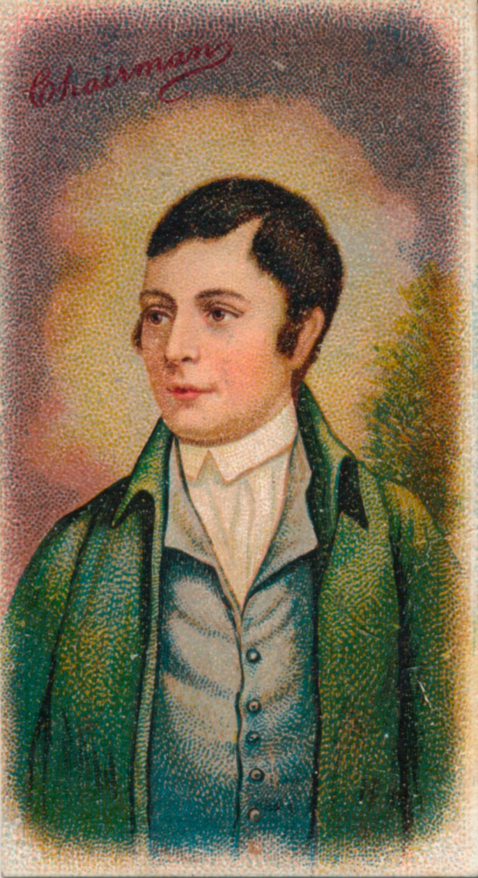 Robert Burns, İskoç şair 1759-1796, 1912 by Unbekannt