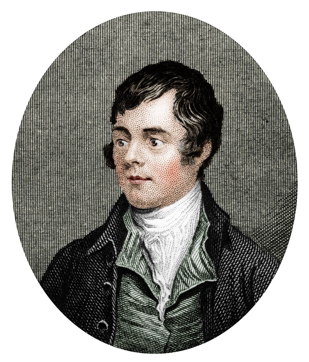Robert Burns, İskoç şair, 1877 by Unbekannt