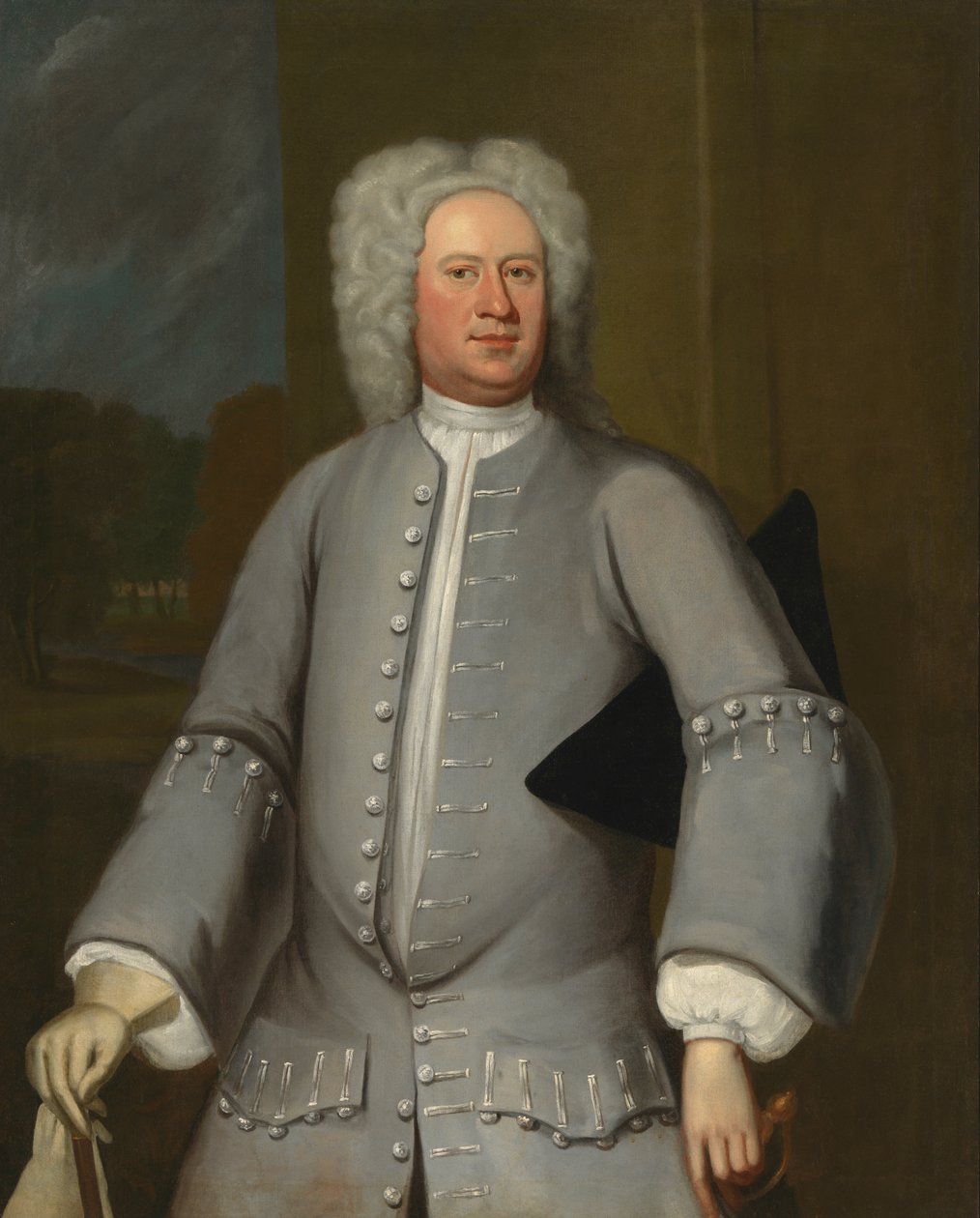 Robert King Carter, c. 1720. by Unbekannt
