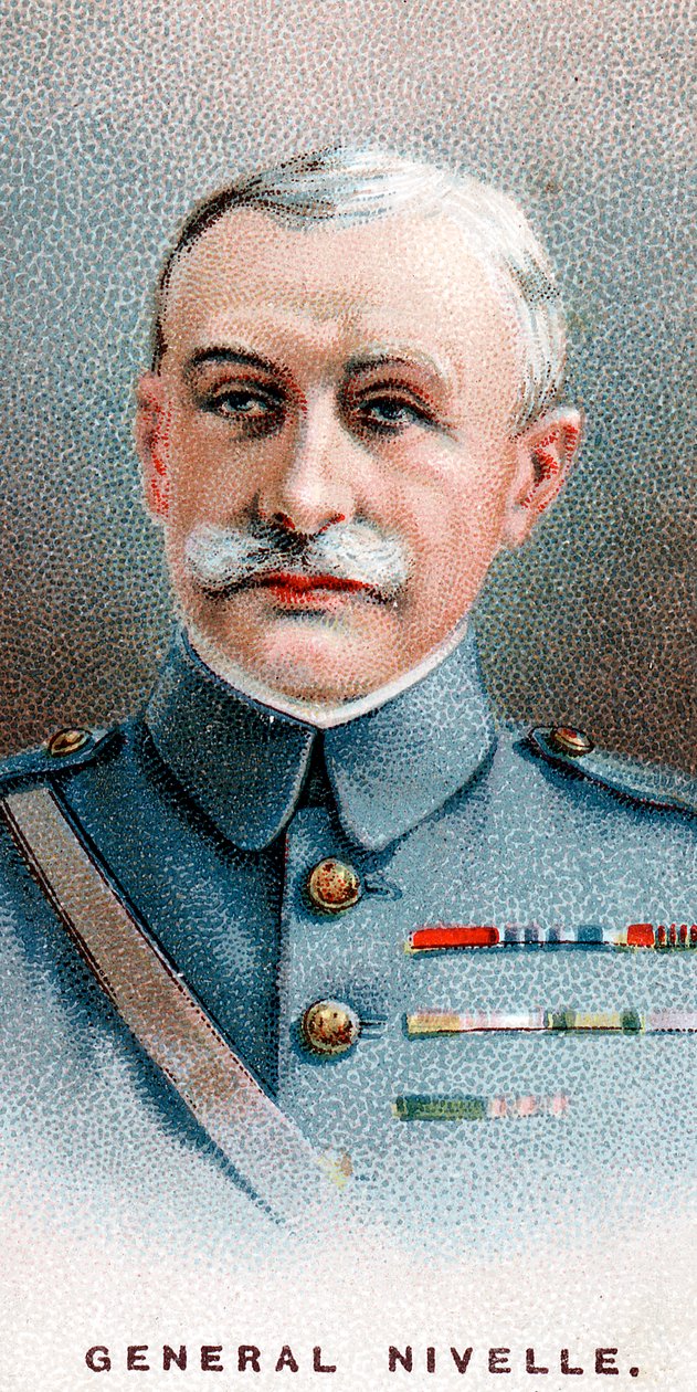 Robert Nivelle, Fransız general, 1917 by Unbekannt