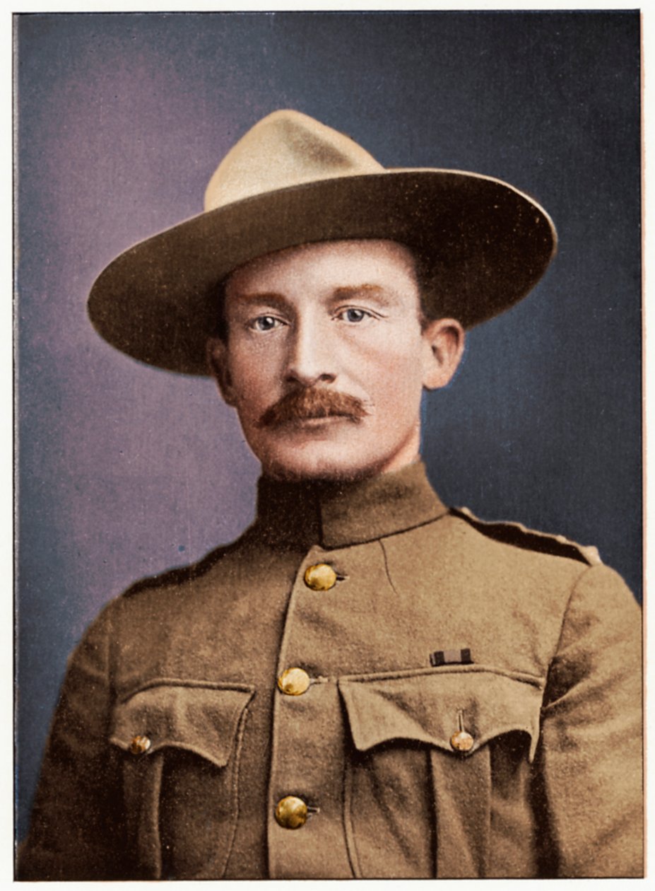 Robert Stephenson Smyth Baden-Powell, İngiliz askeri, c1900. by Unbekannt