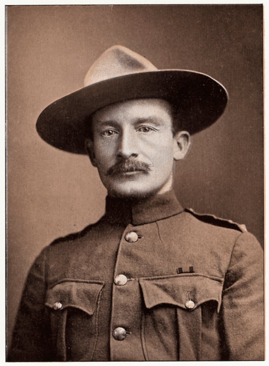 Robert Stephenson Smyth Baden-Powell, İngiliz askeri, c1900. by Unbekannt