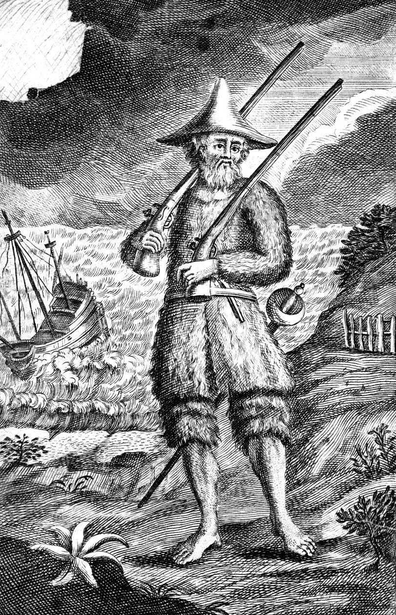 Robinson Crusoe, c1719 by Unbekannt