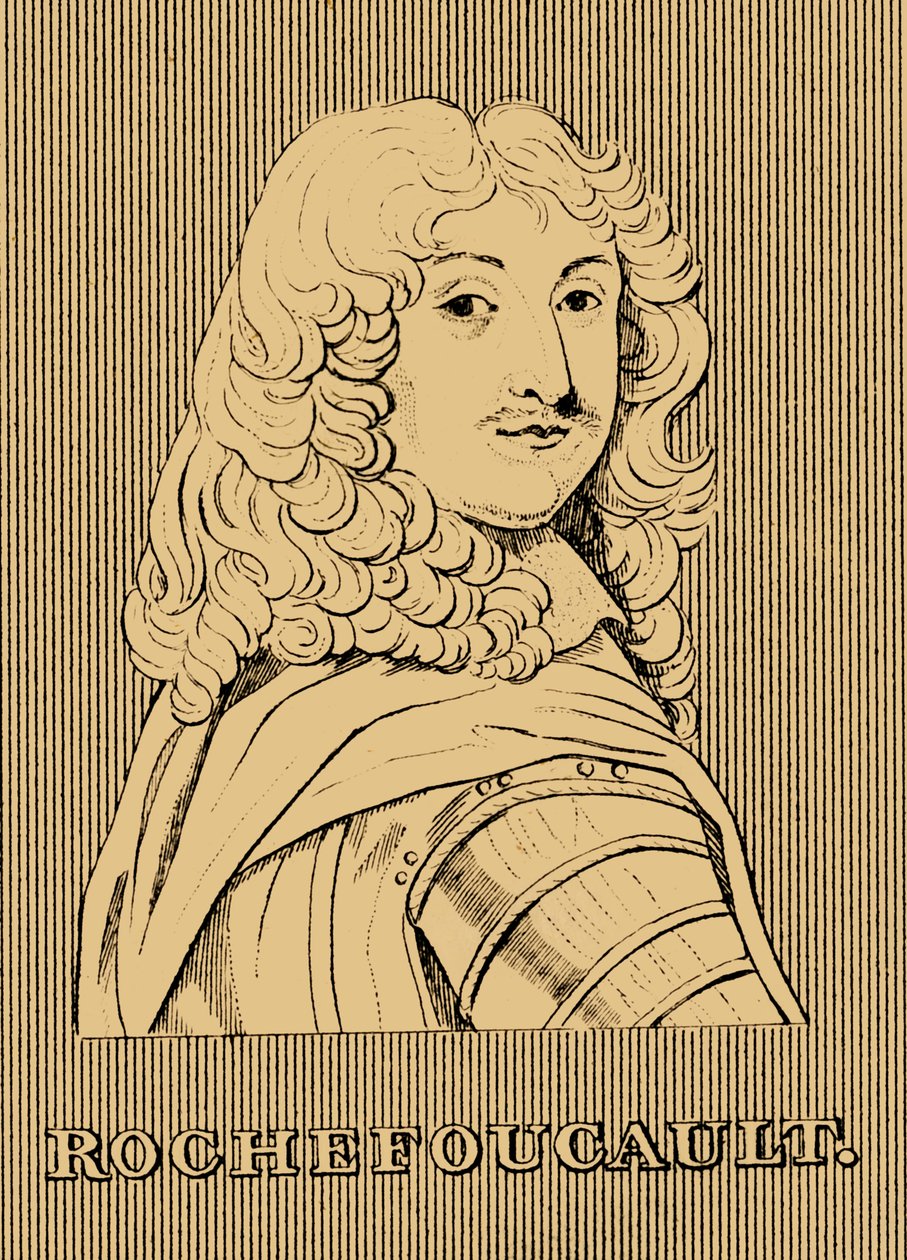 Rochefoucault, 1613-1680, 1830. by Unbekannt