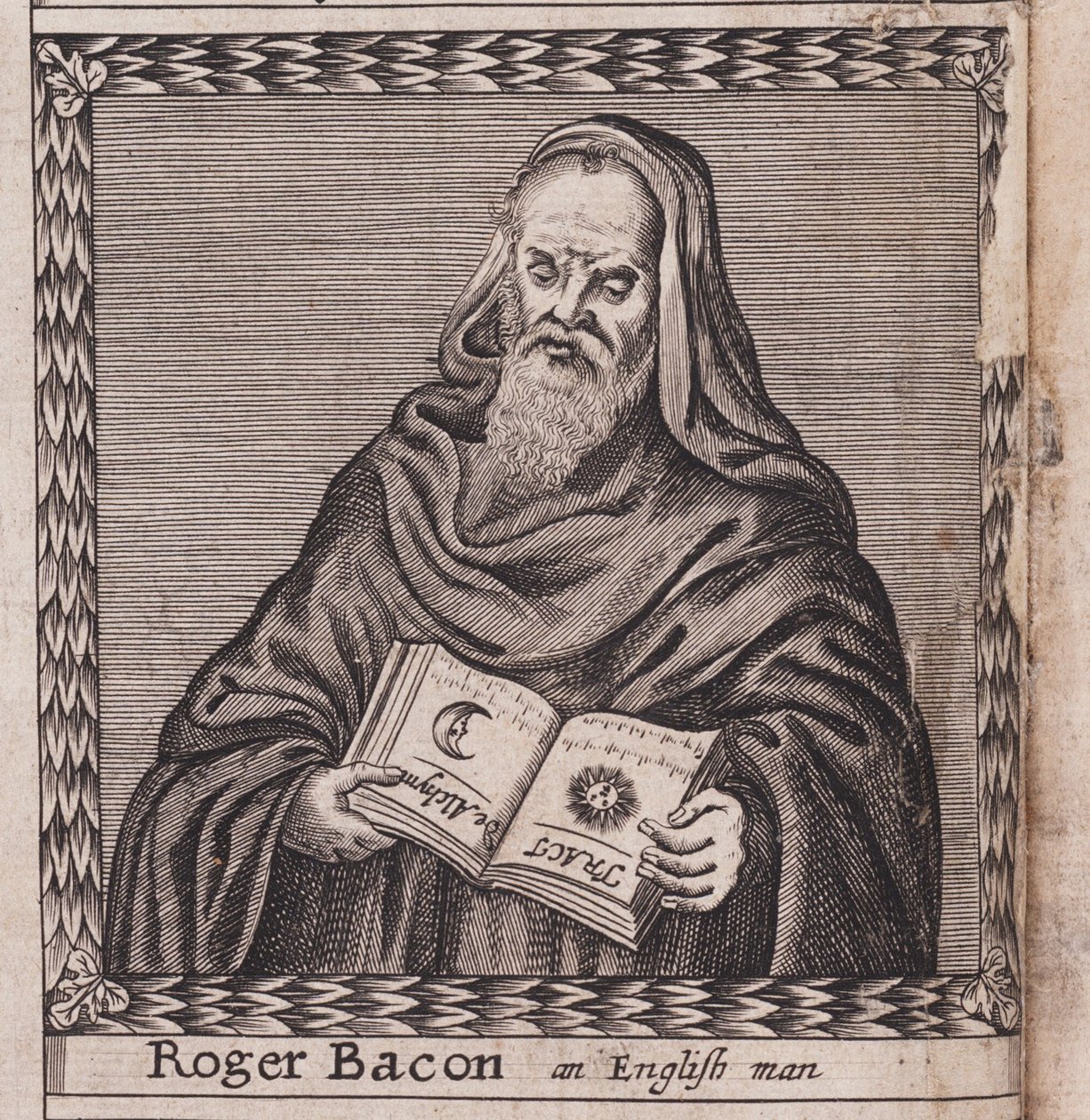 Roger Bacon Gönderen: Inspirati Nişanı, 1659 by Unbekannt