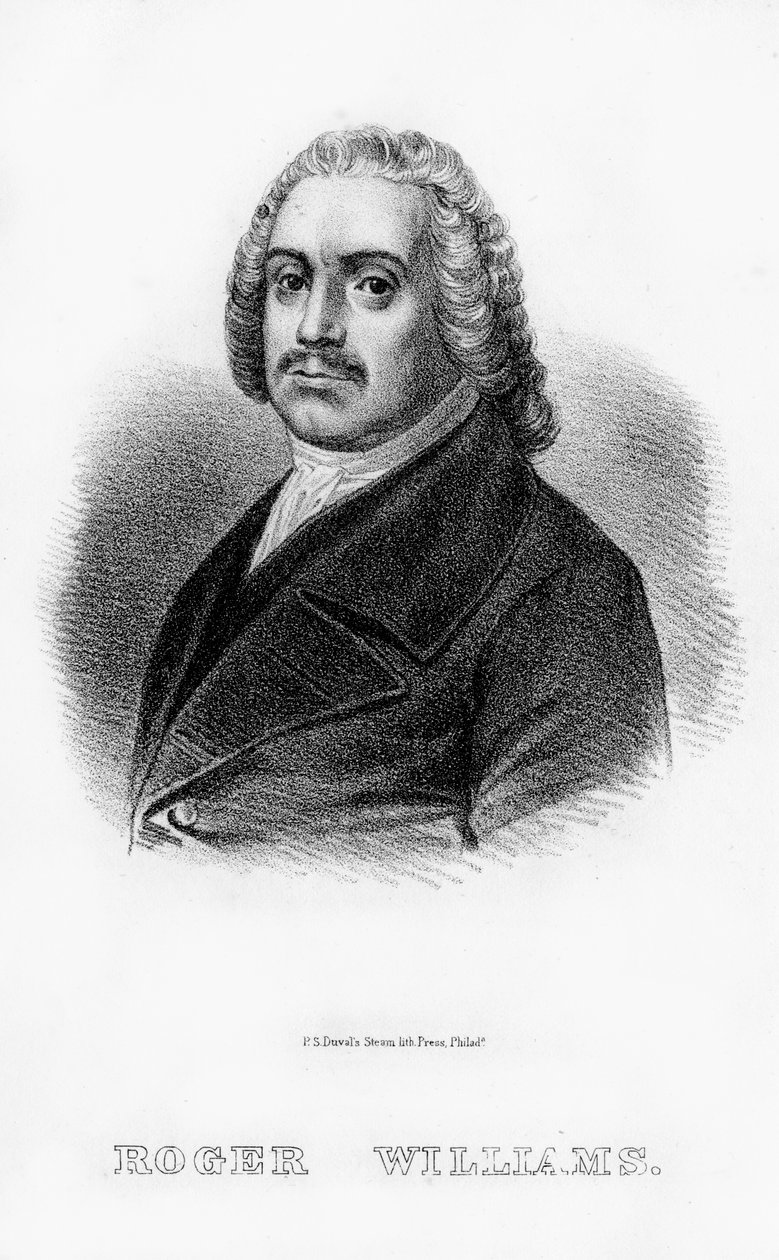 Roger Williams, Anglo-Amerikan ilahiyatçı, 1854 by Unbekannt