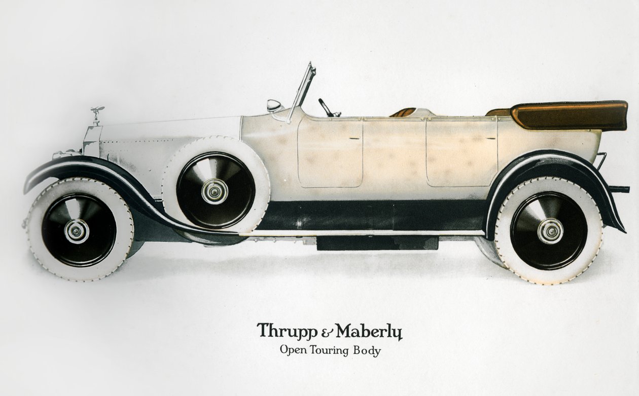 Açık touring gövdeli Rolls-Royce, c1910-1929 by Unbekannt