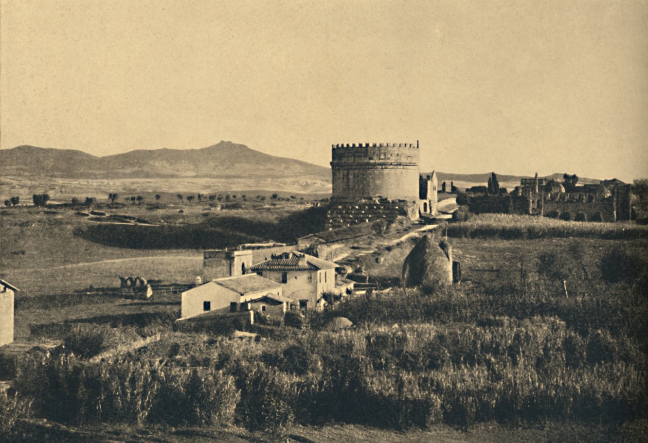 Roma - Appian Yolu , 1910 by Unbekannt
