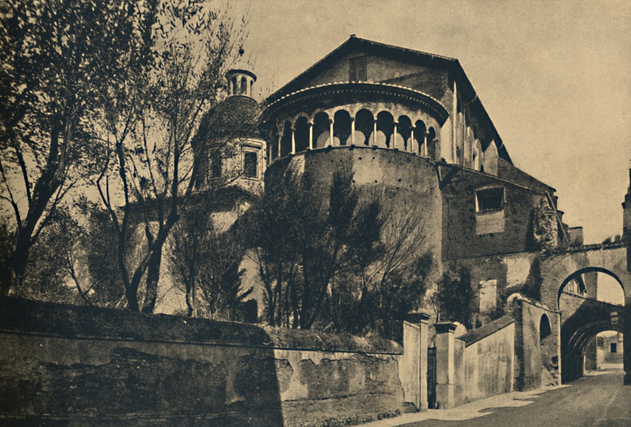 Roma - Clivus Scauri ve SS Kilisesi