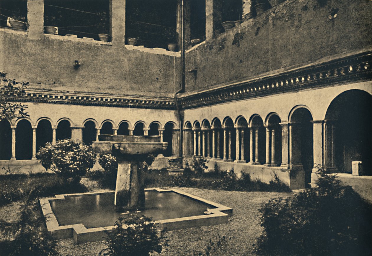 Roma - SS Manastırları. Caelian Tepesi