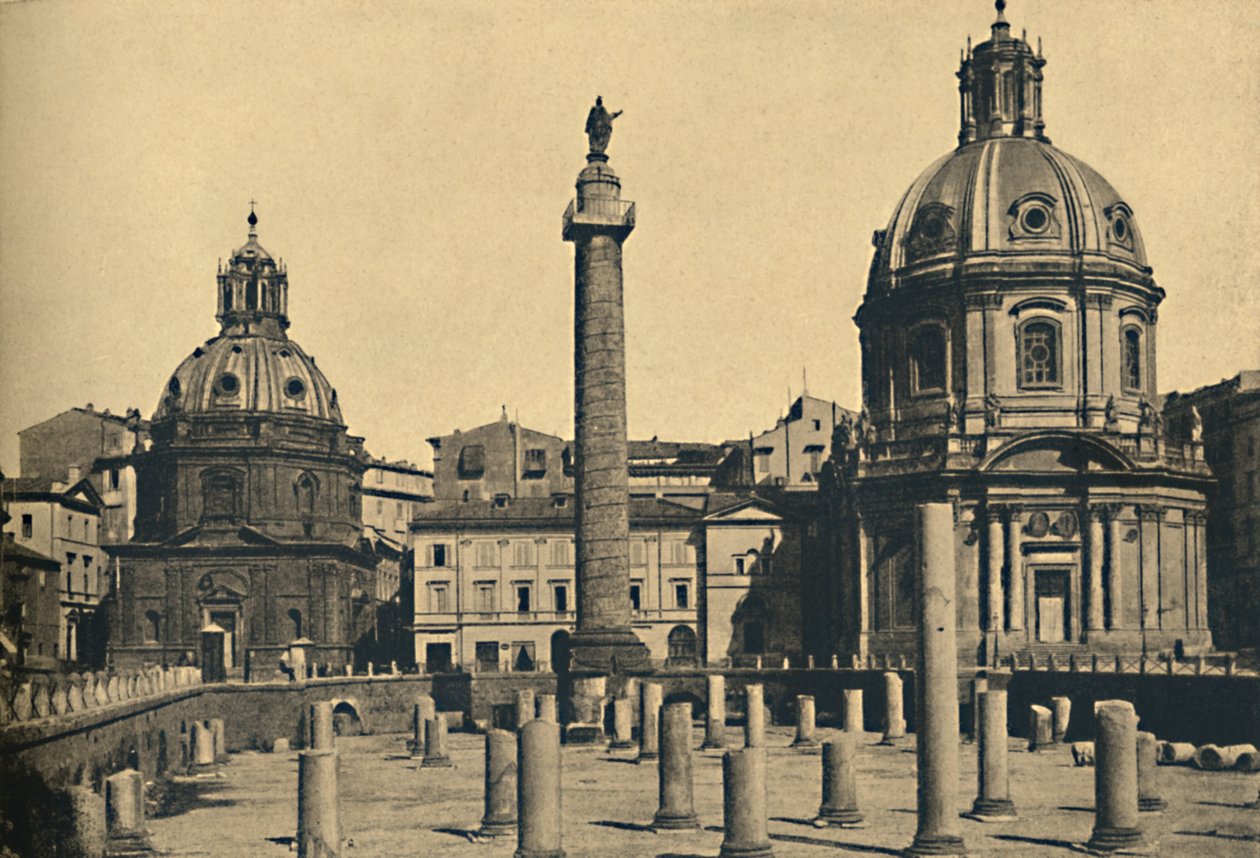 Roma - Trajan Sütunu, 1910 by Unbekannt