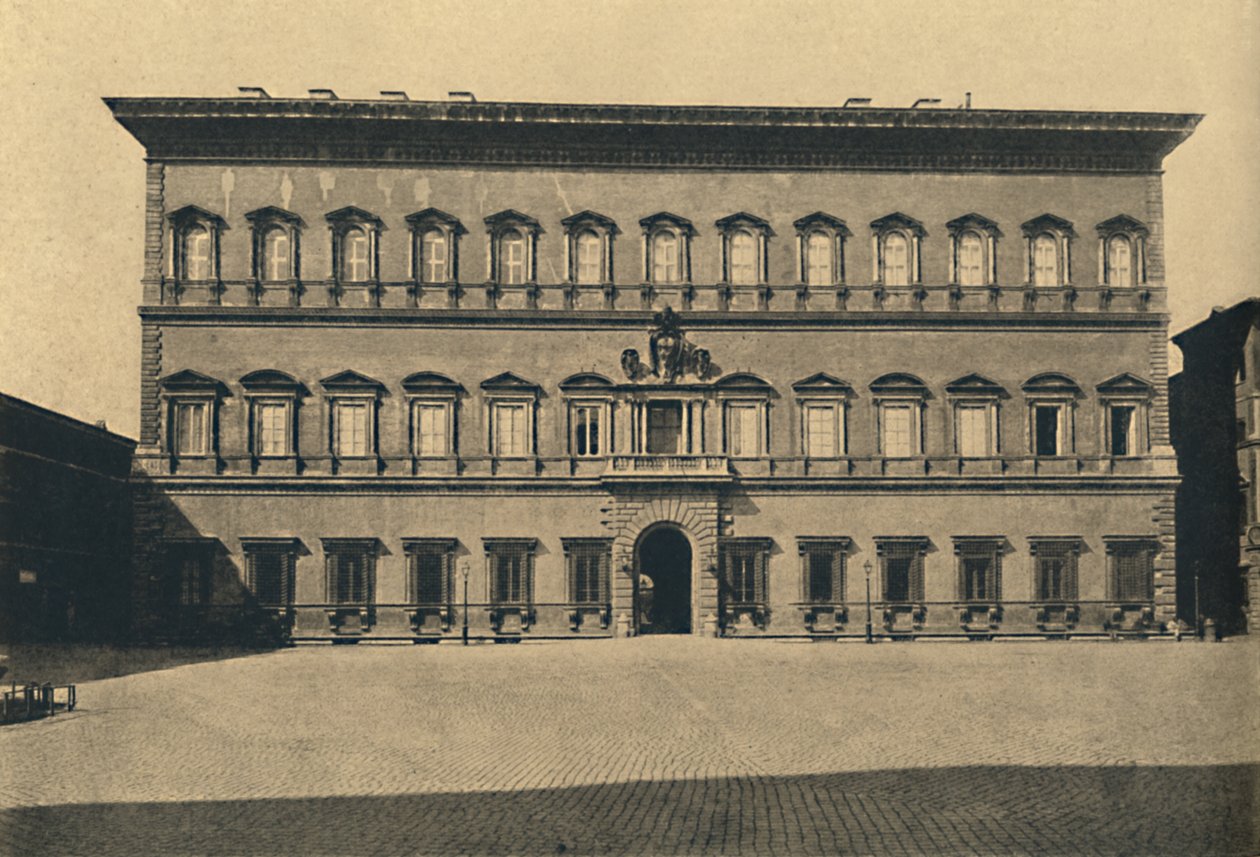 Roma - Farnese Sarayı, 1910 by Unbekannt
