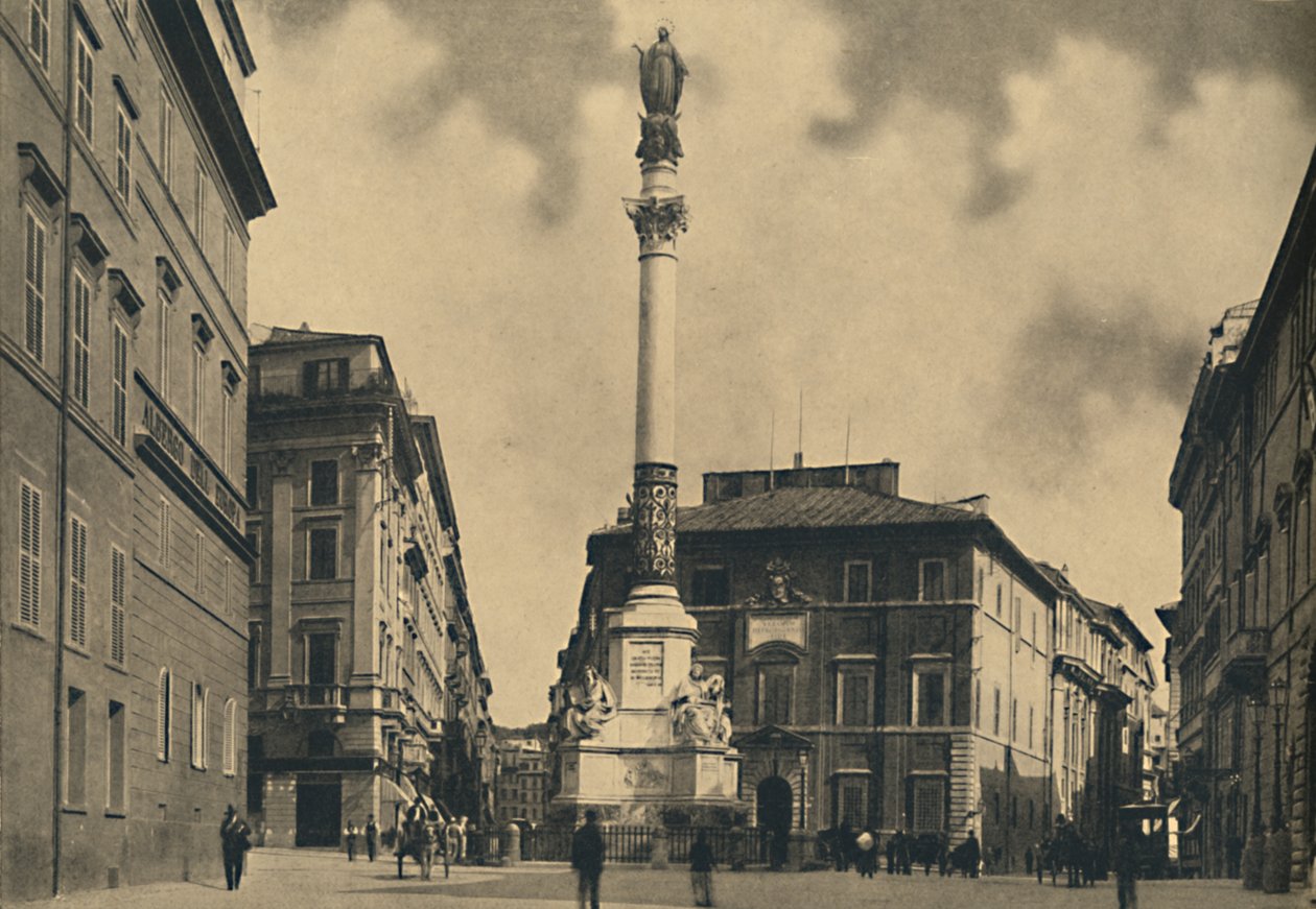 Roma - İspanyol Merdivenleri, 1910 by Unbekannt