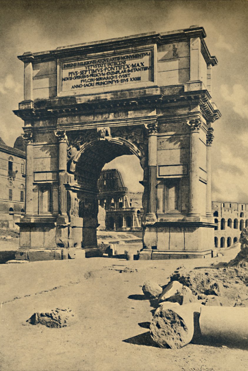 Roma - Roma Forumu - Titus Kemeri, 1910. by Unbekannt