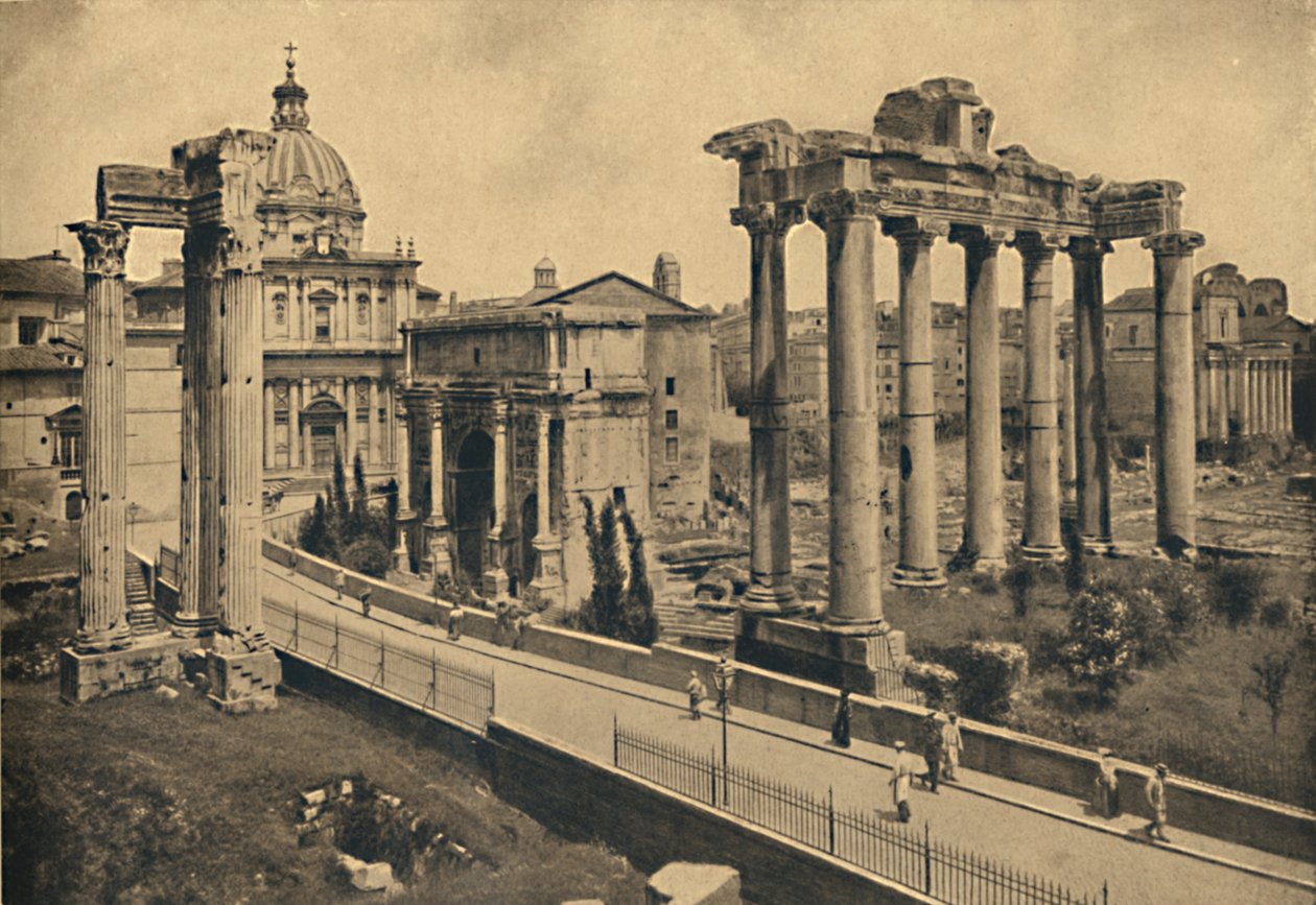 Roma - Roma Forumu, 1910 by Unbekannt