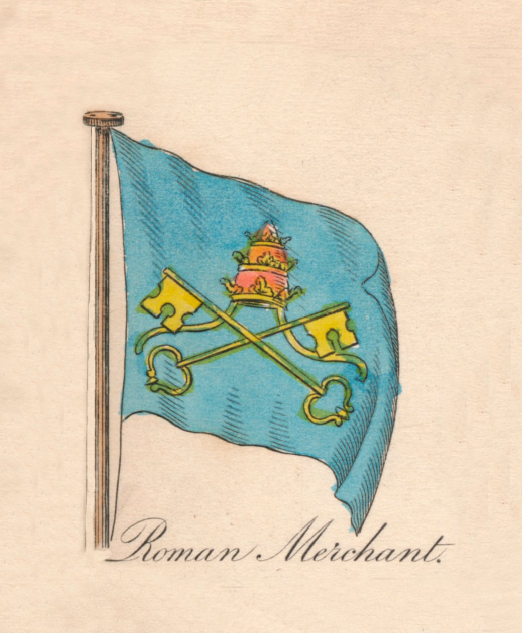 Roma Tüccarı, 1838 by Unbekannt