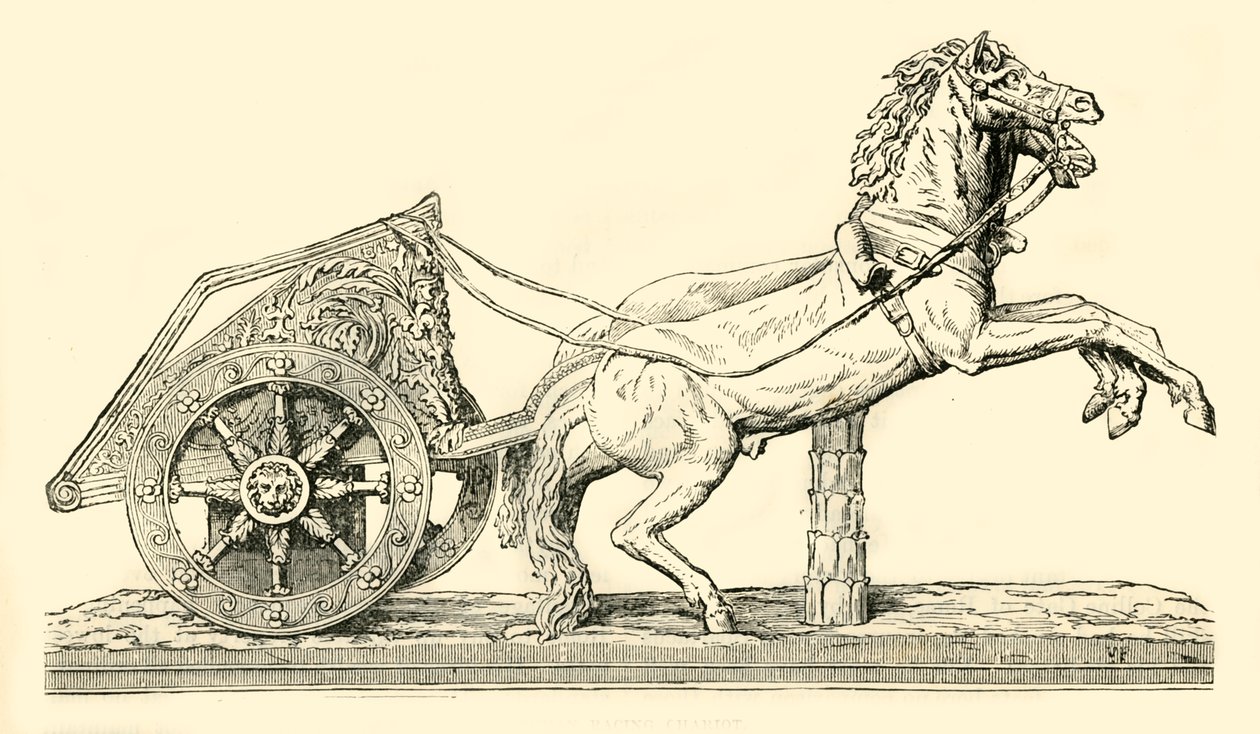 Roma Yarış Arabası, 1890. by Unbekannt