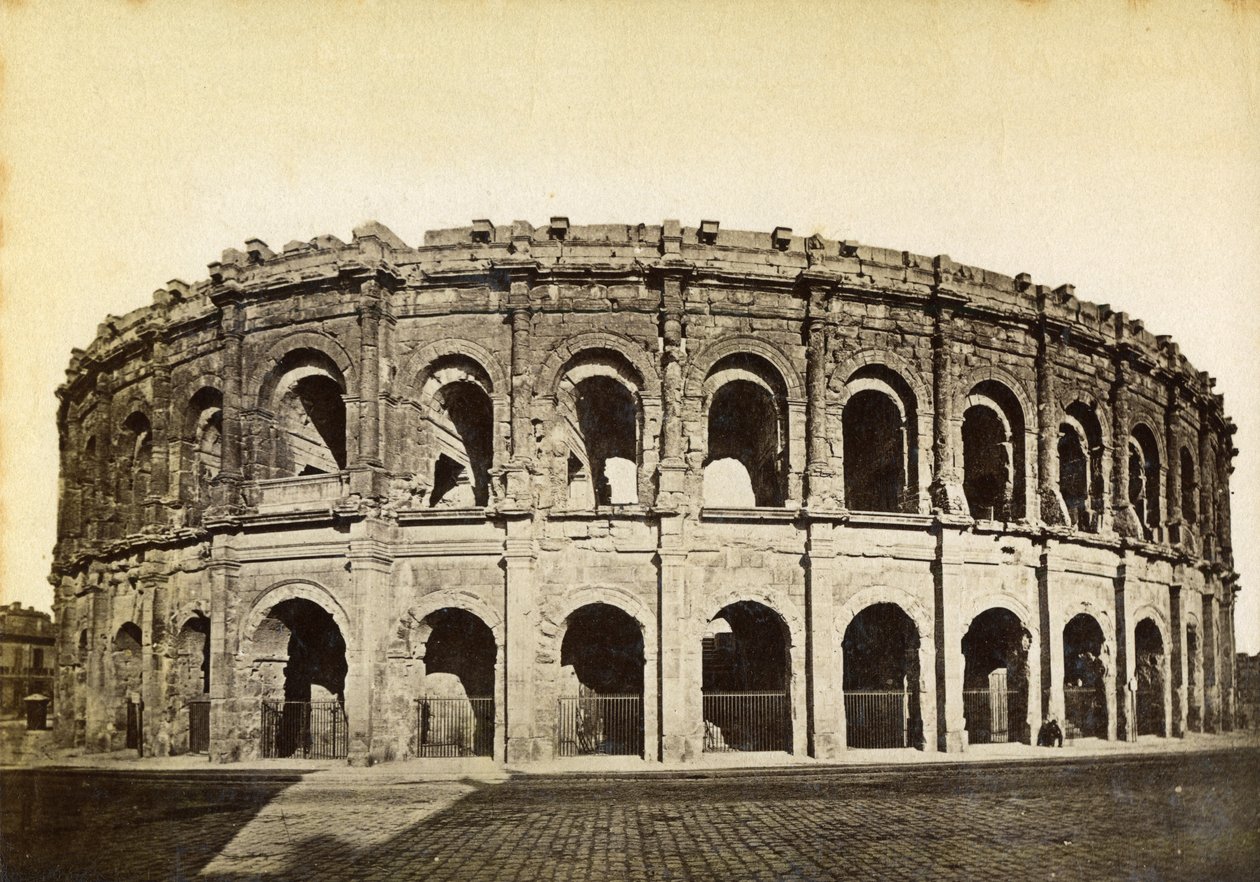 Roma amfitiyatrosu, Nimes, Fransa, 19. yüzyılın sonu veya 20. yüzyılın başı by Unbekannt