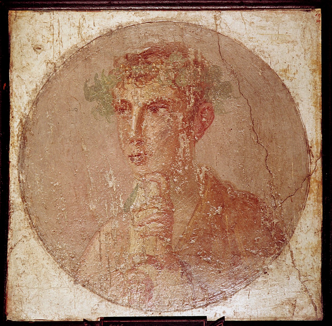 Genç bir adamın Roma portre resmi, Pompeii, İtalya by Unbekannt