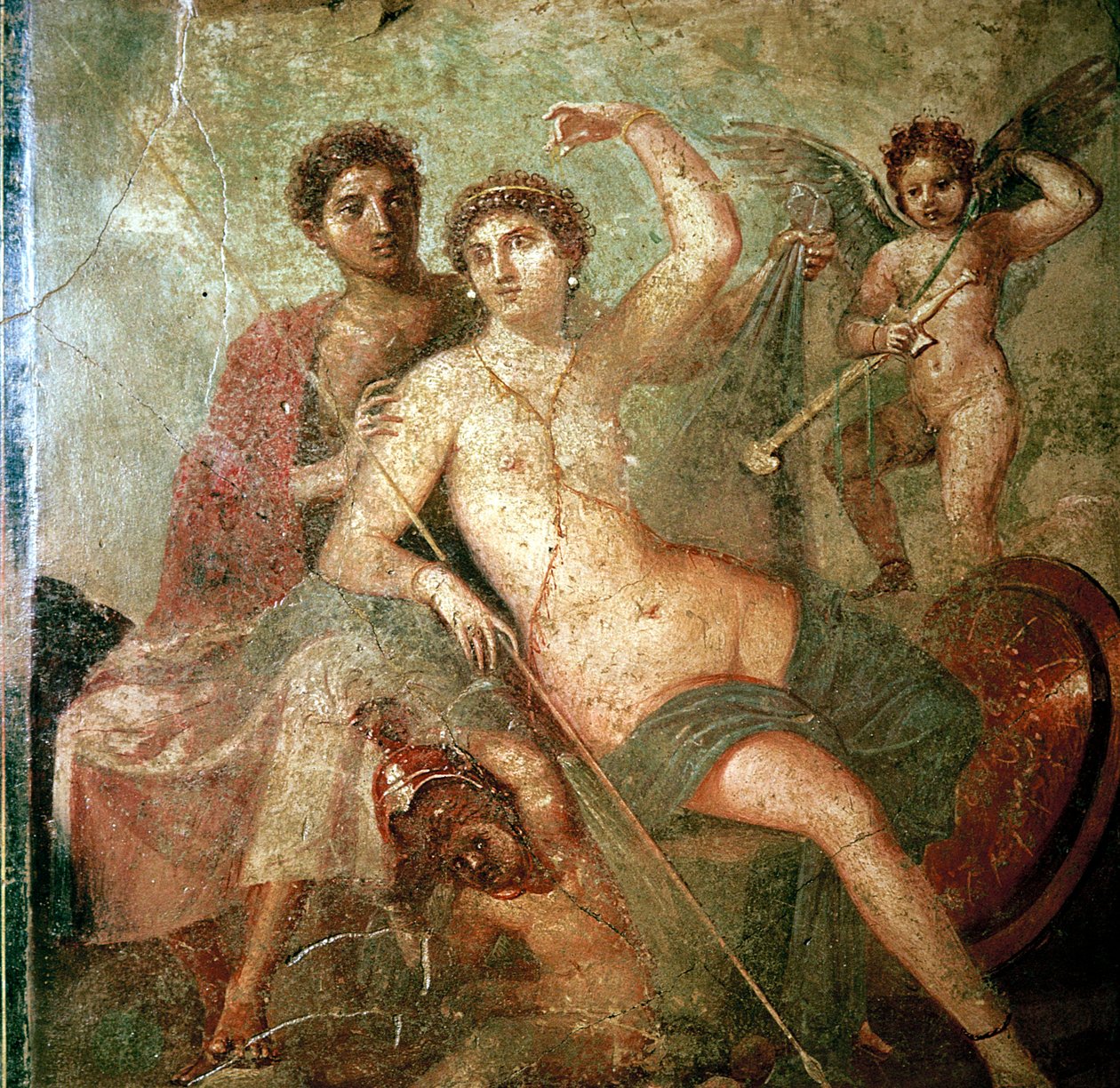 Aşk tanrısı, Venüs ve Mars, Pompeii, İtalya