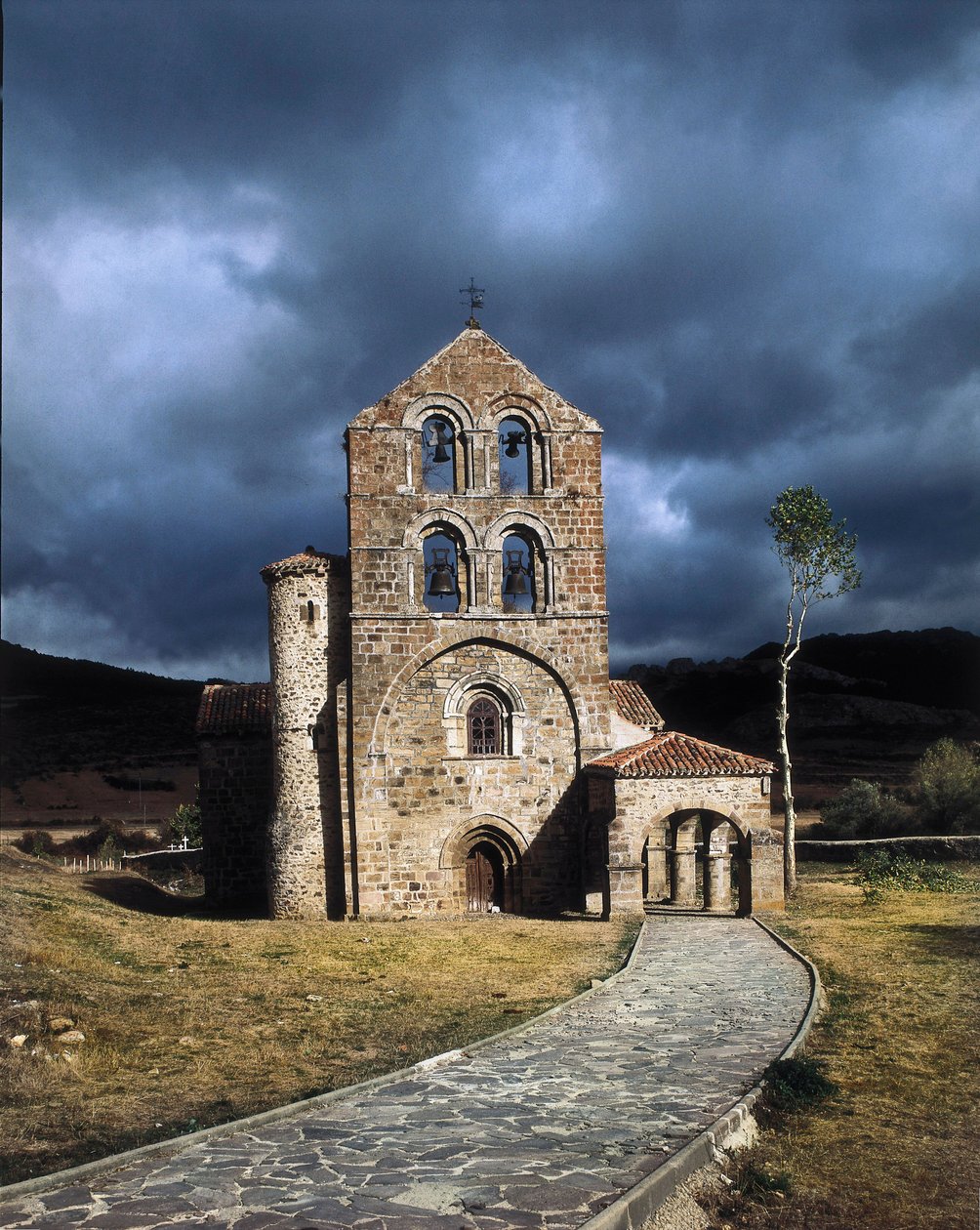 Romanesk kilise, San Salvador de Cantamuda by Unbekannt