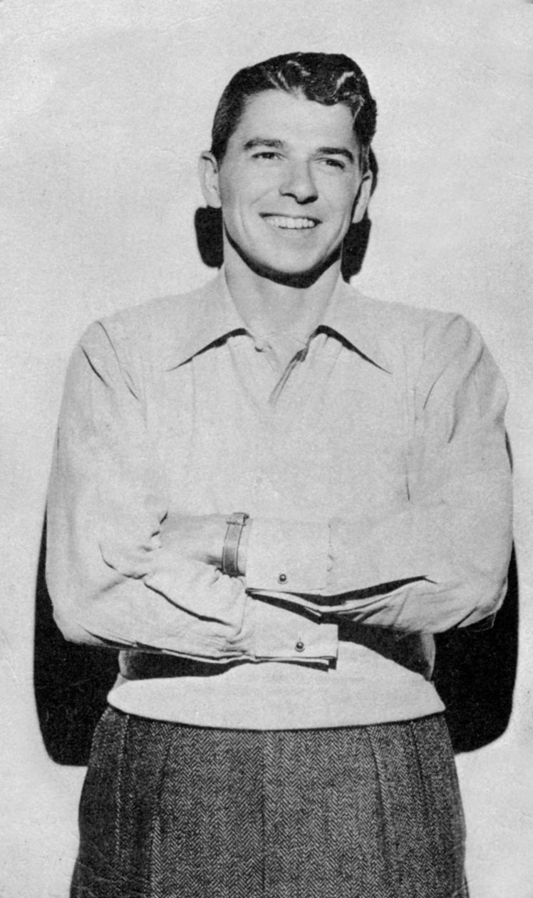 Ronald Reagan, Amerikalı aktör, film yıldızı ve politikacı, 20. yüzyıl by Unbekannt