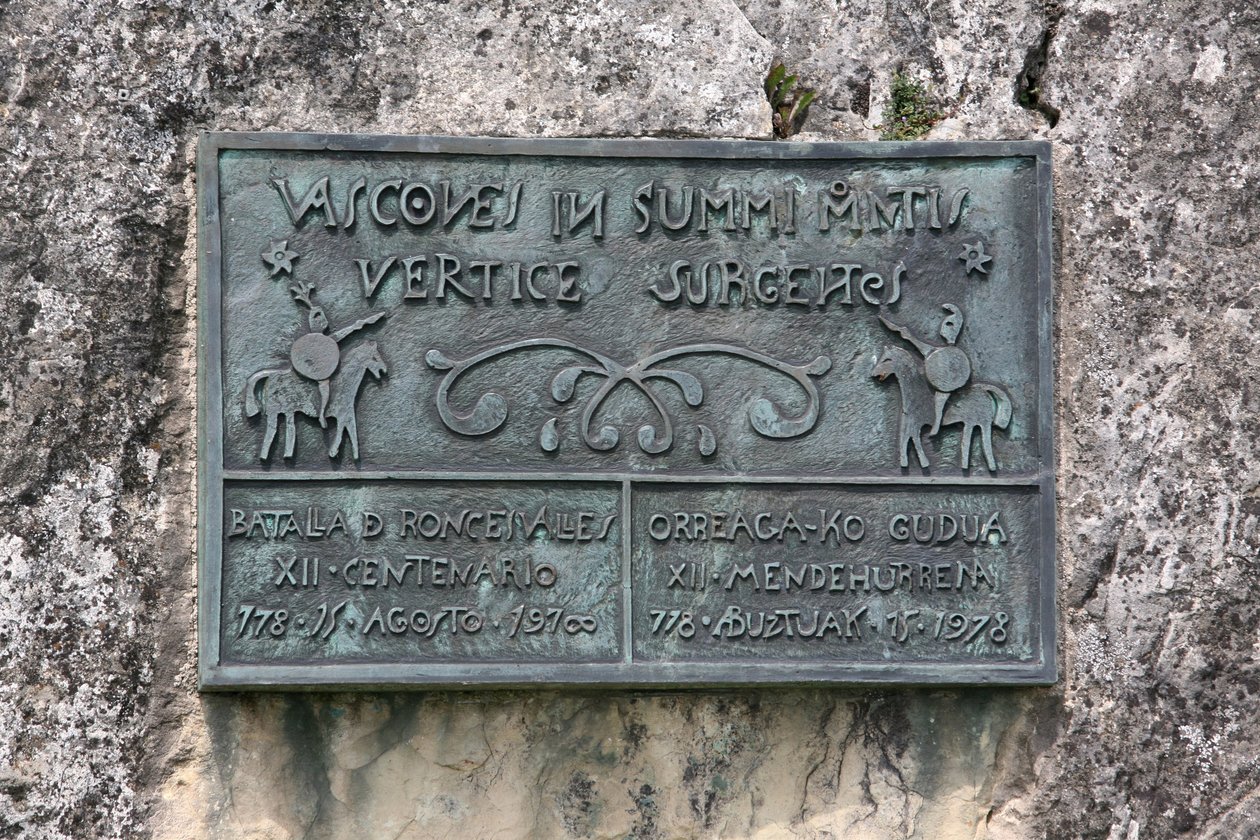 Roncesvalles savaş anıtı, Roncesvalles, İspanya by Unbekannt