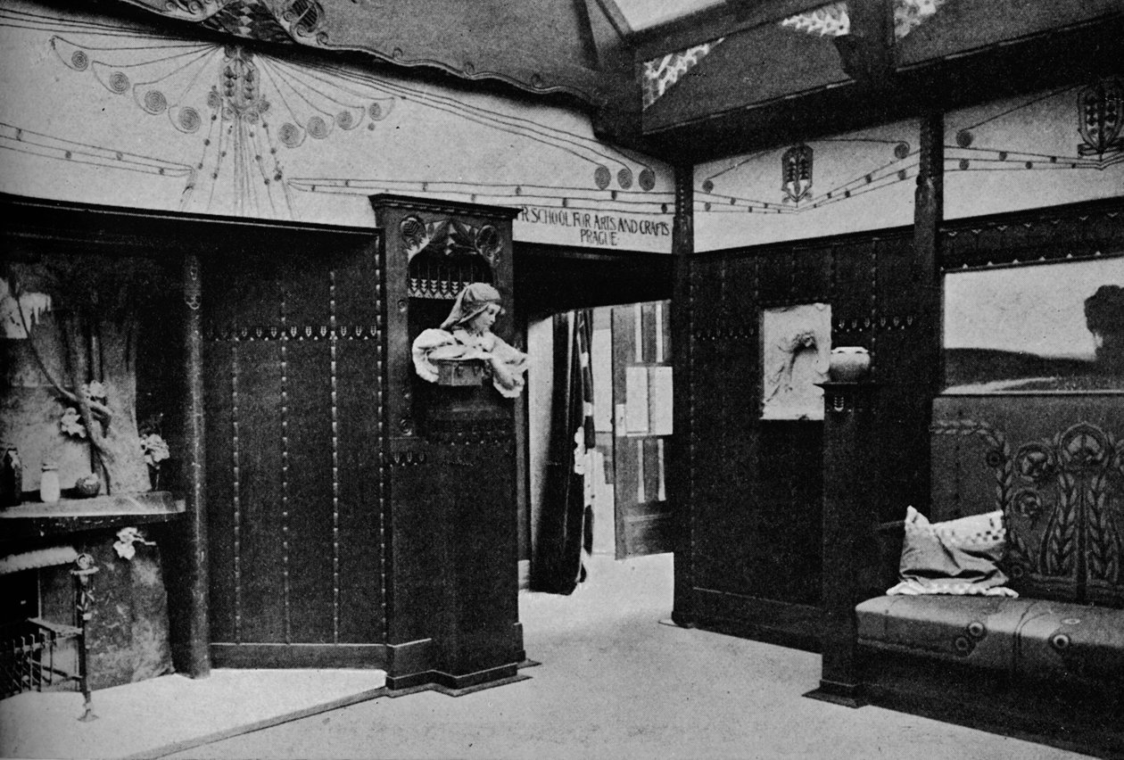 Prag Sanat ve El Sanatları Okulu Odası, St. Louis, 1905 by Unbekannt
