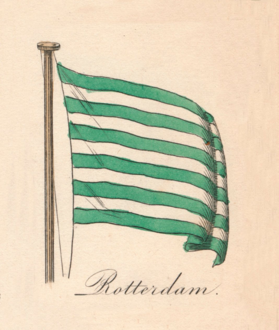 Rotterdam, 1838 by Unbekannt
