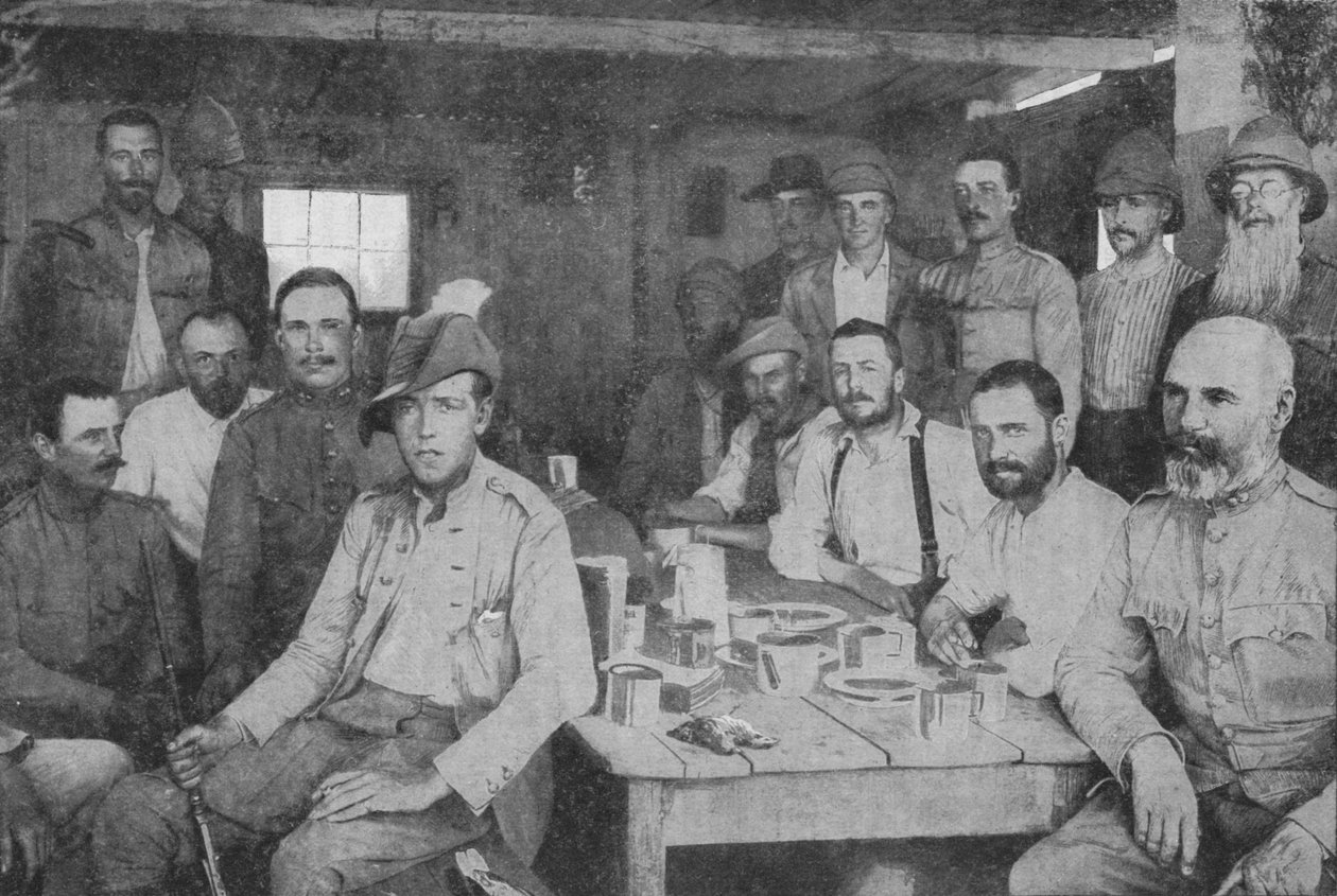 Modder Nehri Tarafından Kabarmak: 3. Koruma Muhafızlarının Subay Kargaşası, 1902 by Unbekannt