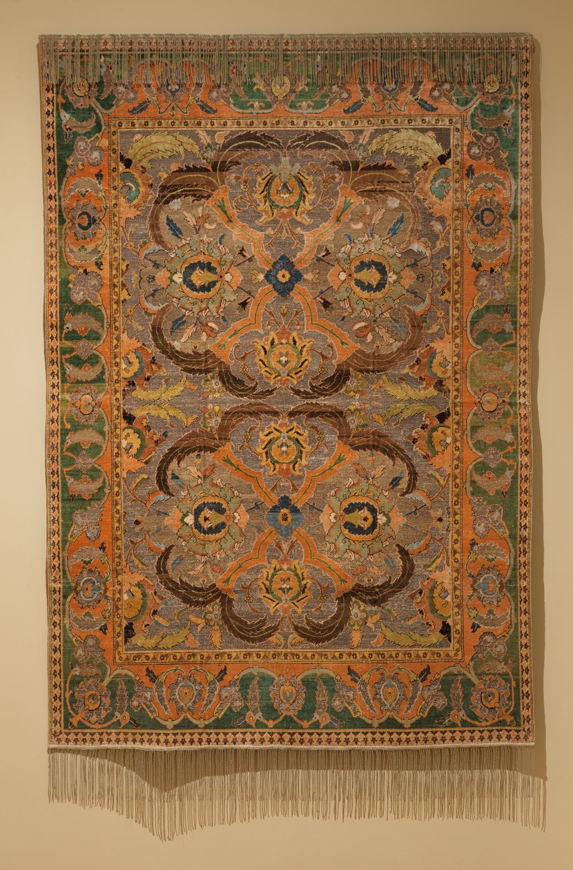 İpek ve Metal İplikli Royal Halı, 1600-1625. by Unbekannt