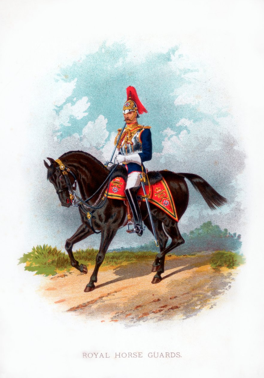 Kraliyet At Muhafızları, 1888 by Unbekannt