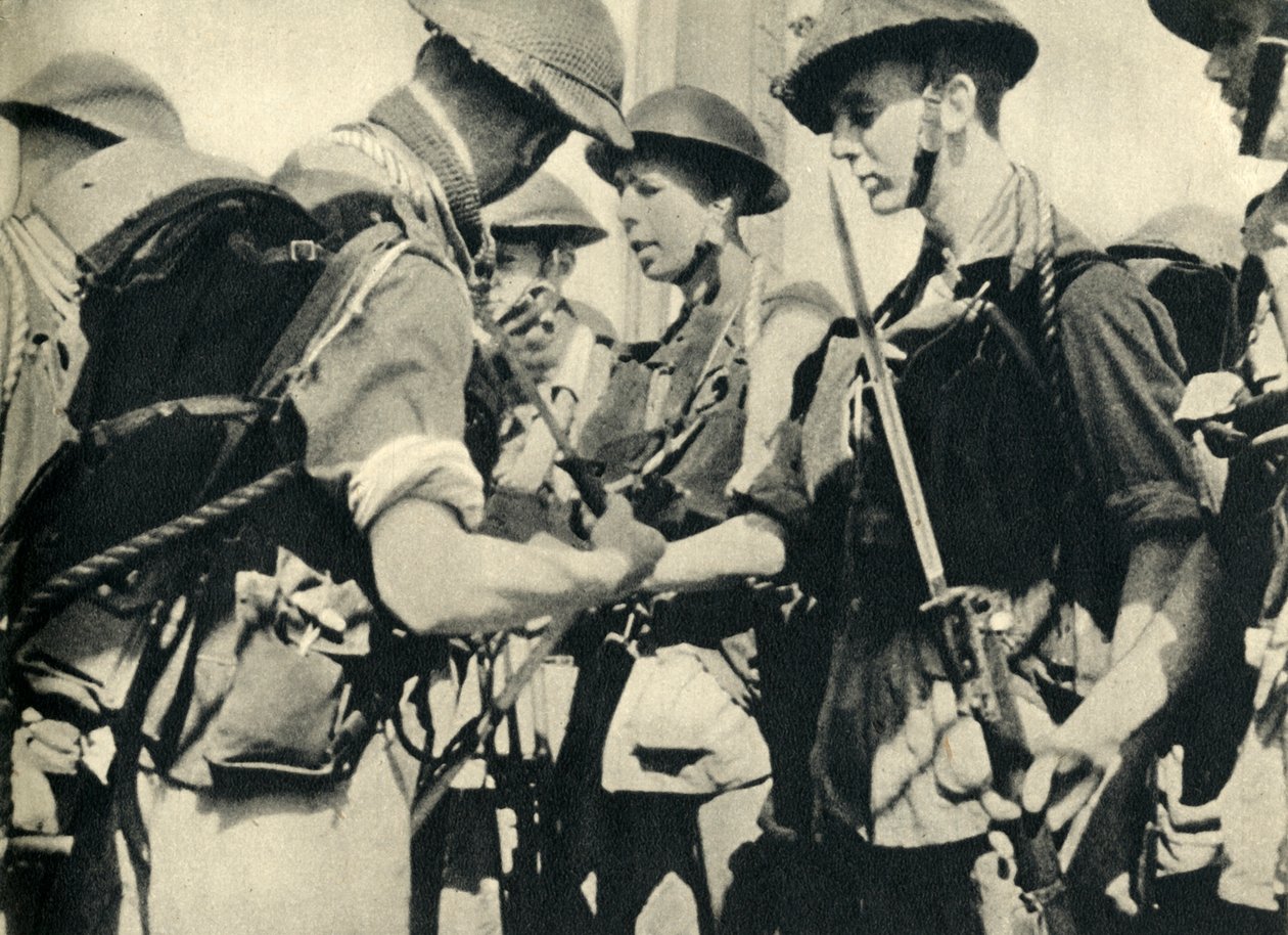 Sicilya'nın işgalinden önce Kraliyet Deniz Piyadeleri, II. Dünya Savaşı, 1943 1944. by Unbekannt
