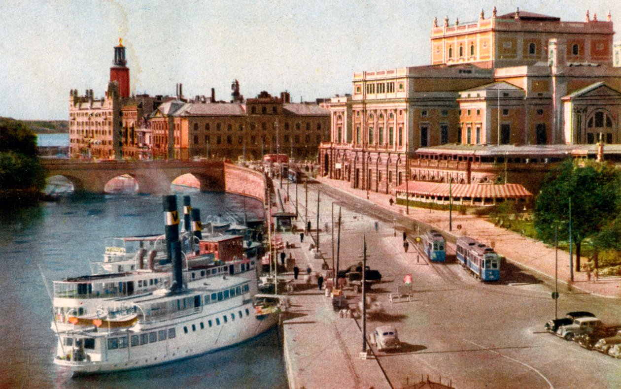 Kraliyet Opera Binası, Stockholm, 20. yüzyıl by Unbekannt