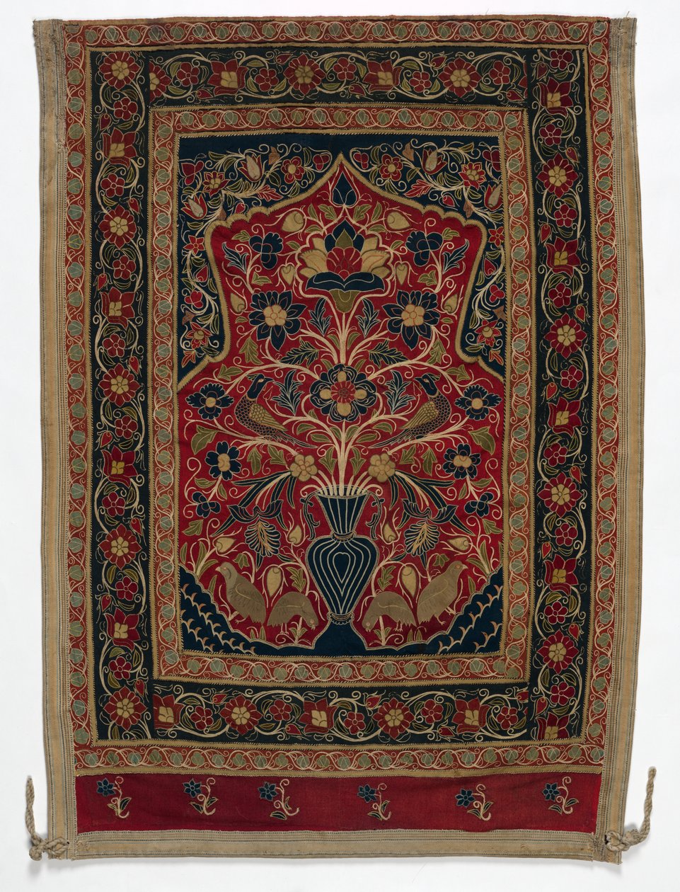 Bir panel B, 1834-1848 ile Muhammed Şah duvar paneli için yapılmış Kraliyet Yuvarlak Çadır. by Unbekannt