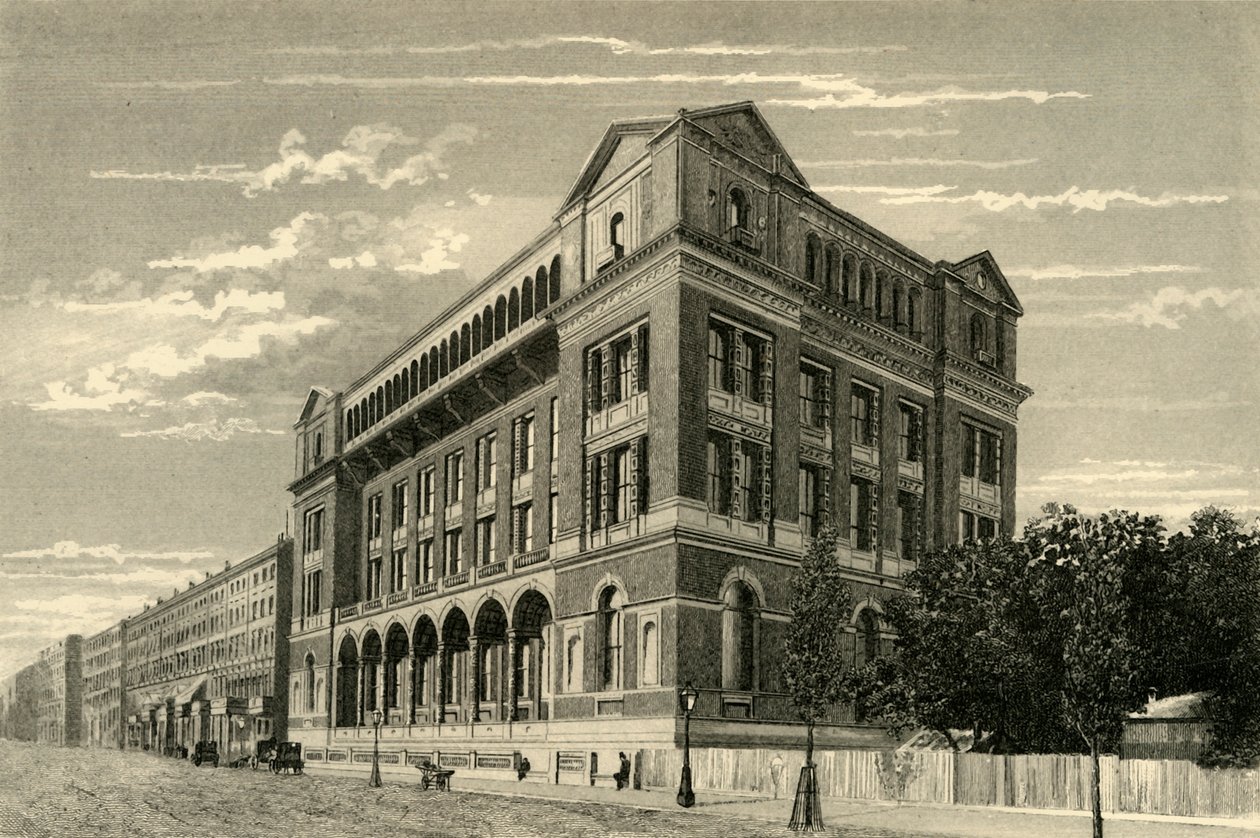 Kraliyet Maden Okulu, South Kensington, c1876. by Unbekannt