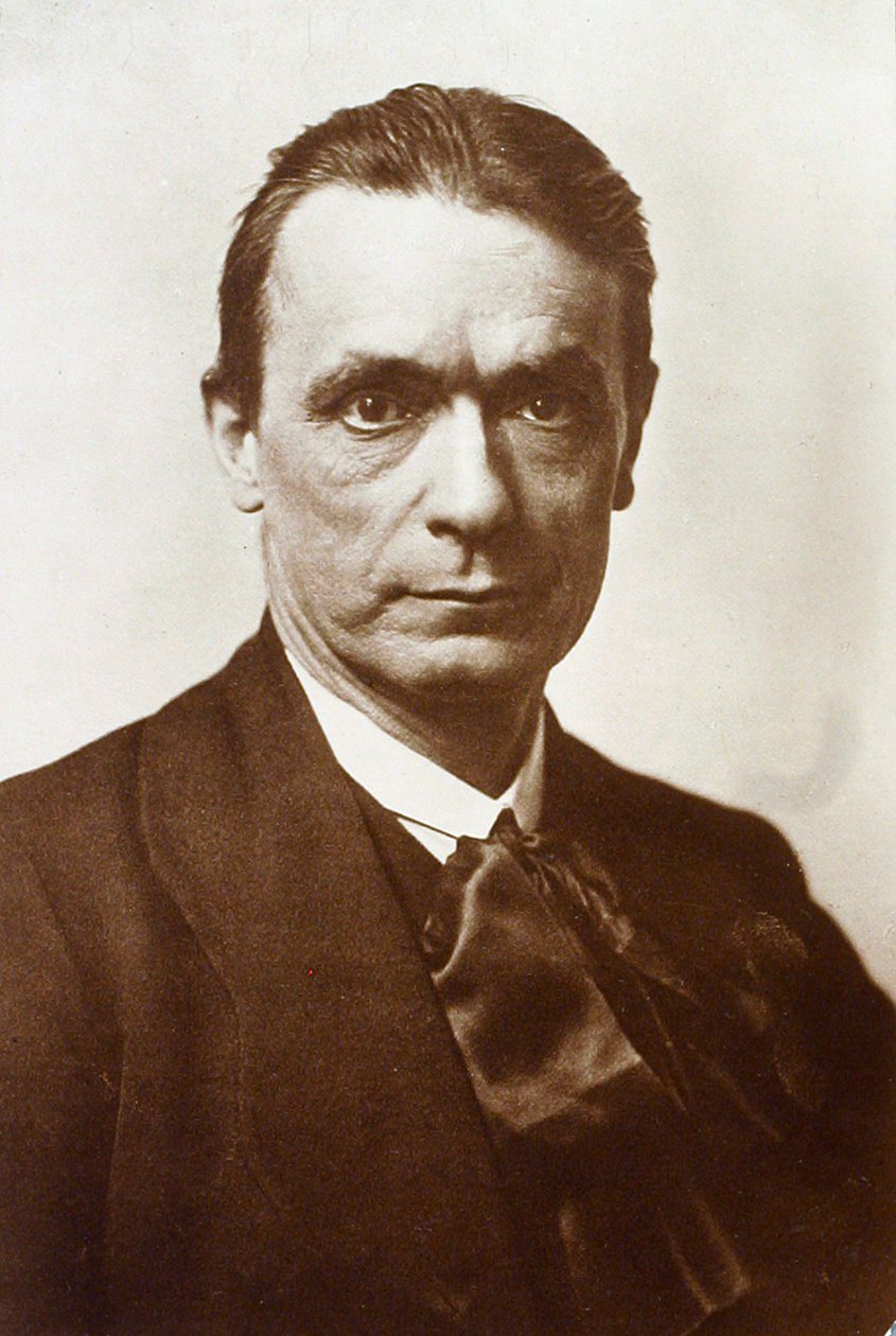 Rudolf Steiner, Avusturyalı filozof, sosyal düşünür ve ezoterikçi, 1916 by Unbekannt