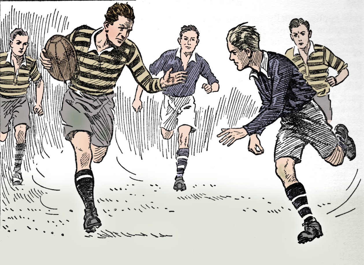 Ragbi Futbolu, 1937 by Unbekannt