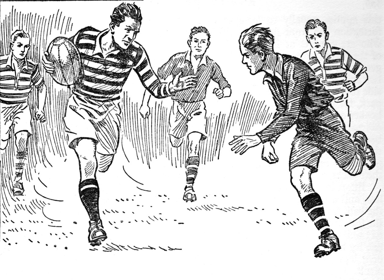 Ragbi Futbolu, 1937 by Unbekannt