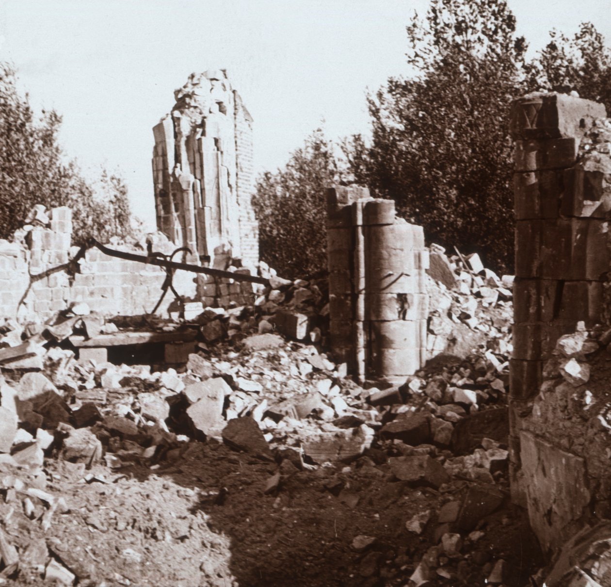 Harap şato, Pinon, kuzey Fransa, c1914-c1918 by Unbekannt